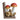 New Orange / Red Trippy Nature Mushroom Decorative Bookend Book Rest Decor