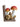 New Orange / Red Trippy Nature Mushroom Decorative Bookend Book Rest Decor