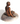 VINTAGE BRONZE MERMAID SITTING ON A ROCK KOBENHAVN COPENHAGEN DENMARK