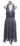 Women's Donna Ricco Solid Black Sleeveless Silk Cocktail  Ball Dress Size 6