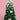 New Green W/ Pink Bows Christmas Tree Holiday Candle Room Decor