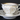 Vintage Royal Porzellan Bavaria KPM Demitasse Tea Cup and Saucer White & Gold