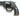 Vintage Black Metal Wyandotte Toys Crack Shot Dart Pistol With Box