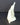 Vtg MCM CALIFORNIA CA Pottery - White Swan Landing Animal Figurine 