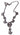 No Name Enamel Stone Butterfly Cocktail Chunky Necklace 