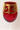 New Ornate Ruby Red  Wine Glass W/ Real Gold Trim Decor Tall Goblets Italy
