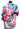 Vtg Men’s Tropical Breeze CA Retro Hawaiian Flower Button Down Collar Shirt Lrg