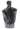 Vtg 1990s Abstract Black Retro Ceramic Modernist Sculpture Figure Man in Suit
