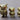 Vintage 3 Mini Miniature Bass Owls Figurine Statue Glass Eyes