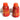 Vintage Anna's Hand Crafted Red Nautical MCM Salt & Pepper Shakers Dinnerware