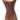 Vintage Brown Art Deco Mid Century Modern Boomerang Flower Vase
