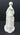 Vtg MCM CALIFORNIA CA Pottery - No Name Chinese Woman Bamboo Bisque Vase