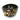 Vtg 1977 MCM Retro ROSLYN Brown Yellow Glazed French Onion Soup Bowl W/ Handle