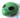 New Alien UFO Green Shaped Hair Brush with Sprinkles Fun Unique Detangling Tool