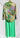 Vtg Saks Fifth Avenue 1960's Floral Flowers Bell Bottom Flare Clothing Set SZ 12