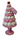 Martha Stewart Pink Whipped Meringue Macarons Beignet Pedestal Christmas TREE