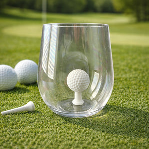 New Plastic 3D White Golf Ball Tumbler Party Event Beverage Glass Cup