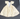 Vtg LRG Floral Yellow Roses Victorian Dress Up Doll Play Clothes Clothing Dress