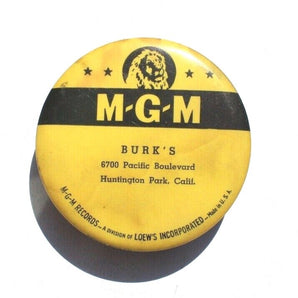 Vintage 1940s - 1950s  MGM RECORDS Celluloid  & Mohair Record Cleaner Brush