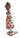 New Glittered Pepermint Gingerbread Gumdrop Candy Christmas Tree Ornament 14"