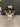 New LRG Black Baseball Cap & Headphones Goth Skull Halloween Holiday Decor