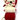 Vintage 1970s Annalee Mobilitee 7" Mrs Santa Mouse W/ Muff Christmas