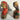 Vintage Victorian Chalkware Religious Man & Women Library Office Bookends 