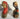 Vintage Victorian Chalkware Religious Man & Women Library Office Bookends 
