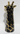 NEW Ceramic Modern Gold & Black Giraffe Head Figurine Statue Room Decor