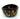 Vtg 1977 MCM Retro ROSLYN Brown Yellow Glazed French Onion Soup Bowl W/ Handle