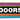 Vtg 1970s 1980s DOORS (Jim Morrison) / Rainbow Bumper Sticker Decal - XLT