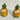 Vintage Hawaii / Aloha Pineapple Salt and Pepper Shakers Set Dinnerware Decor