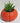 NEW Orange Happy Smiling Halloween Pumpkin Ceramic Planter Plot W/ Succulents 
