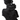 New Black Victorian Art Deco Bust Of A Young Lady Figurine Statue Candle