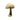 Vintage MCM Gold Metal Mushroom Figurine Figure Statue Room Decor