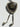 Vtg Gemstone (Agate Stone Geode Chalcopyrite) Cowboy Western Bolo Tie Rodeo #11