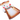New Brown Christmas Holiday Retro Winking Reindeer Party Server Tray Plate