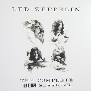 Led Zeppelin COMPLETE BBC SESSIONS Lithograph Promo Poster EMBOSSED 12" X 12"