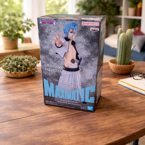 NEW Grimmjow Jaegerjaques Maximatic Figure Bleach Statue Banpresto Bandai