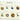 Vtg 1980s 1990s Retro MCM Timothy SALESMAN Sample 12 BUTTON CARD 