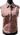 NWT English Rose Women's Animal Print Sleeveless Vest Beaded Collar Size S/M