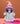 New Ghost Figurine Pink Witch Hat Sunglasses Peace Sign Halloween Spooky Decor