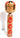 Vintage Japanese (Japan) Kokeshi Wood Doll Folk Art - Signed #5