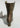 Vintage LARGE Solid Brass VICTORIAN / Shabby Chic Shoe BOOT Planter 