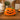 New Ceramic Orange Pumpkin Smiling Holiday Table Kitchen Butter Dish