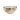 New MCM Gold Ginkgo Leaf Pattern Terra Premium Tableware Party Dinner Bowl