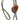 Vtg Gemstone (Agate Stone Geode Crystal) Cowboy Western Bolo Tie Rodeo #7