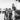 Vintage Black & White Rock N Roll / Punk Hair Band Sunset Strip  PHOTO 8X12