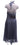 Women's Donna Ricco Solid Black Sleeveless Silk Cocktail  Ball Dress Size 6