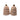 New Pink Christmas Tree Salt & Pepper Shakers Salt N Pepper Dinning Set